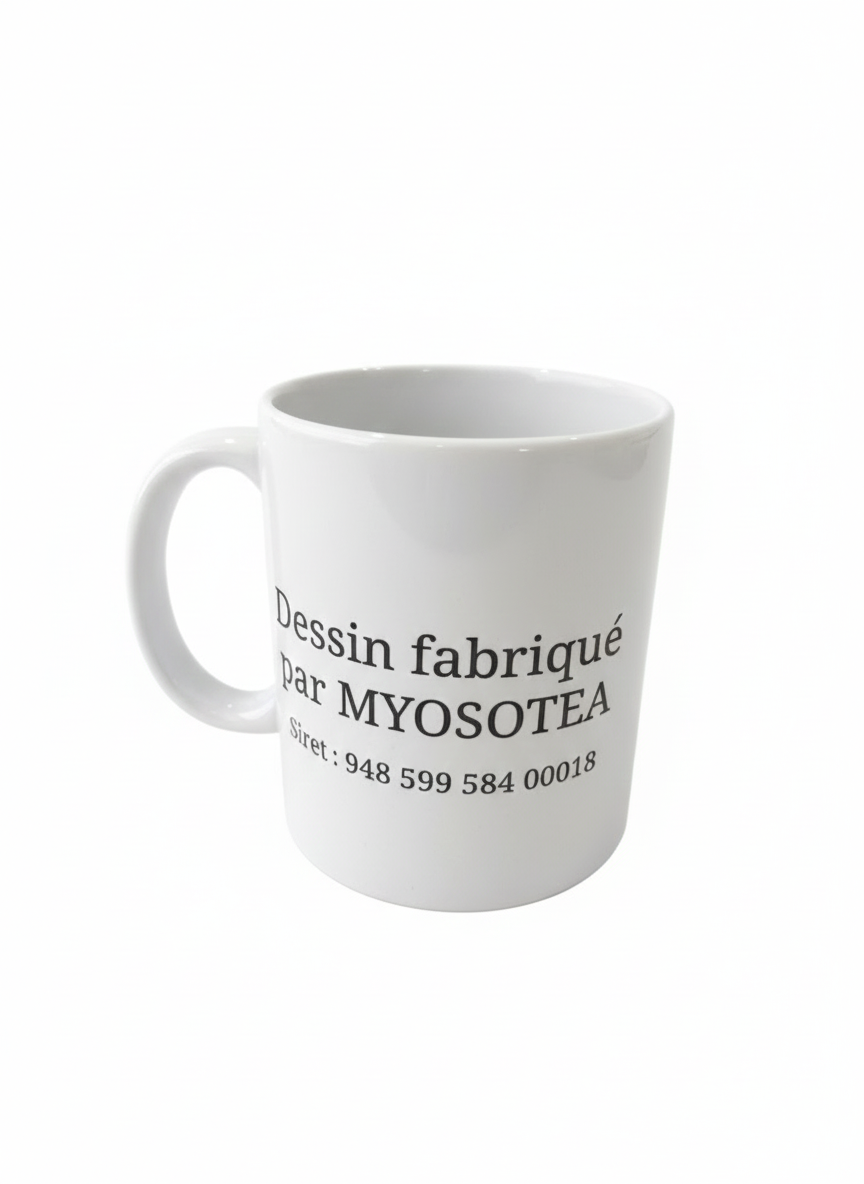 Mug avec le Fox qui se moque de vous car il vous propose un collier anti puce