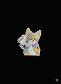 sticker avec le foxstar54000 qui se fait boop